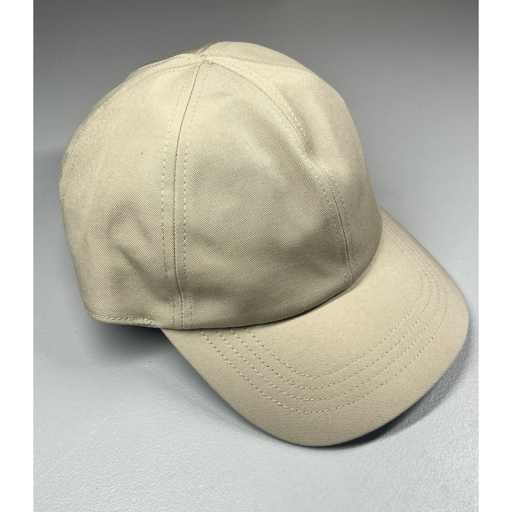 Madewell Canvas Baseball Hat Cap Womens One Size Vintage Khaki Safari Polyester